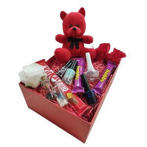 Box valentine باکس ولنتاین عروسک خرس مینی