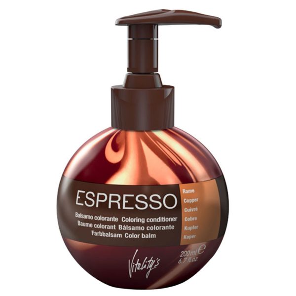 رنگ مو ژله ای ویتالیتی آرت مدل Espresso حجم 200 میل - رنگ مسی
