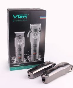 ست خط زن و حجم زن ماشین اصلاح موی سر و صورت وی جی آر VGR مدل V-675 ا VGR V-675 Hair Clipper