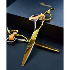 ست دو عددی قیچی آرایشگری رزونال کات و کوتاهی/ پیتاژ سایز 6 اینچ چپ دست Rezonal RL-2700 LEFT & RL-2800 LEFT