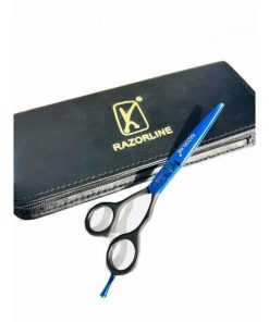 قیچی آرایشگری ریزرلاین کات و کوتاهی 5.5 اینچ Razorline R22D hair scissors