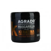 ماسک مو کراتين آگرادو 500 میل ا AGRADO Hair Mask Keratin For Frizzy Hair 500ml